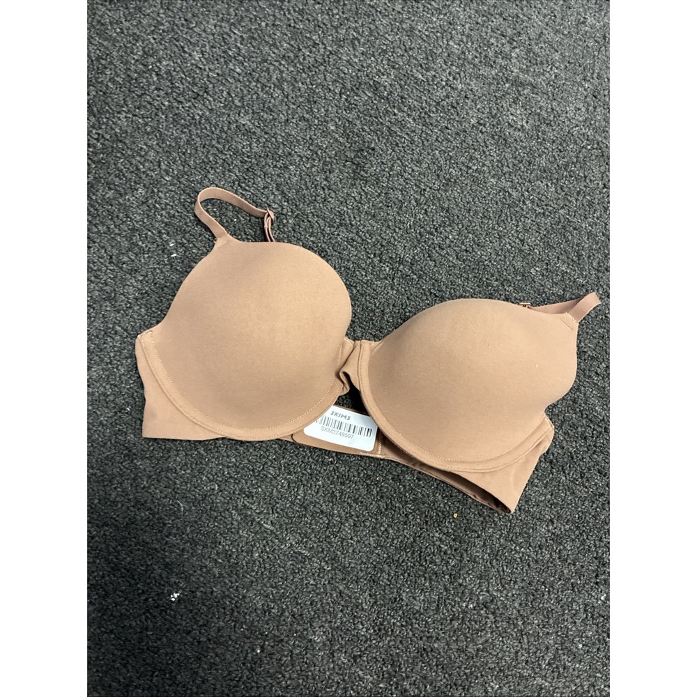 NEW SKIMS Fits Everybody Scoop Plunge Bra Jasper SZ 30B NWT Women's